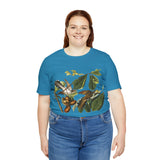 Yellow-billed Cuckoo - Unisex Jersey Short Sleeve Tee