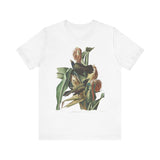 Common Grackle T-Shirt- Audubon Bird Art - Historic Purple Grakle, or Common Crow Blackbird Illustration