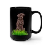 Labrador Retriever (Chocolate) Mug 15oz