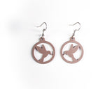 Hummingbird Earrings – Lightweight Bird Lover Jewelry – Nature Inspired Bird Earrings - Bird Lover Jewelry