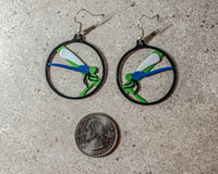 Large Dragon Fly Earring