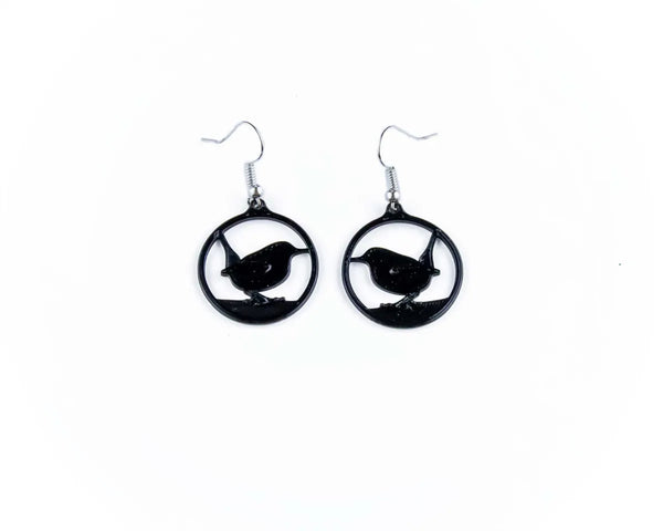 Pacific Wren Earrings