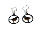 Varied Thrush  Earrings