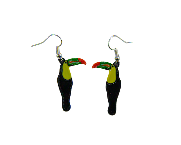 Keel-billed Toucan Earrings
